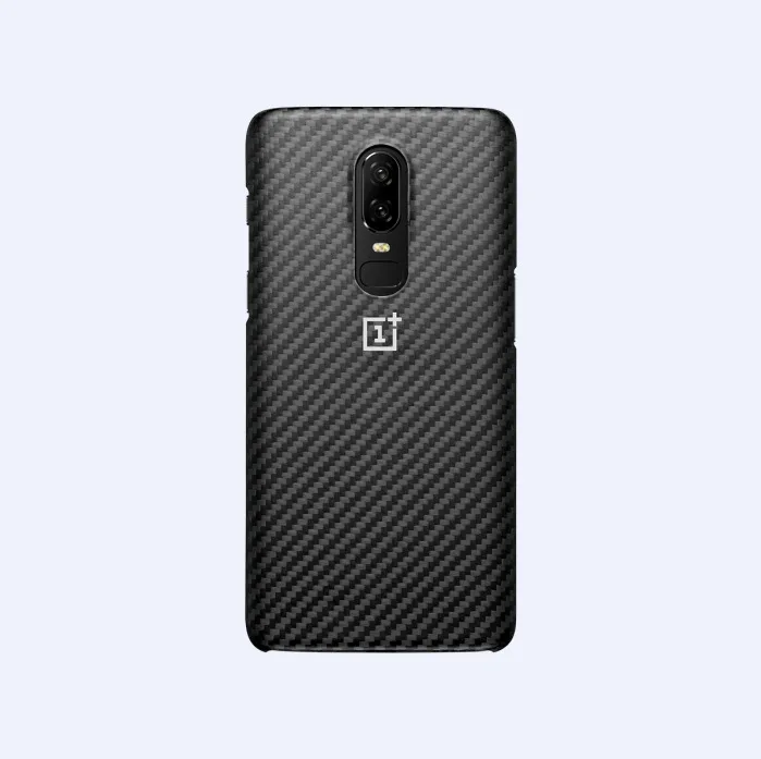 OnePlus 6/6 T песчаник силиконовый нейлоновый Karbon бампер кожаный чехол для One plus 6/6 T One plus 6T OP6T чехол - Цвет: Karbon