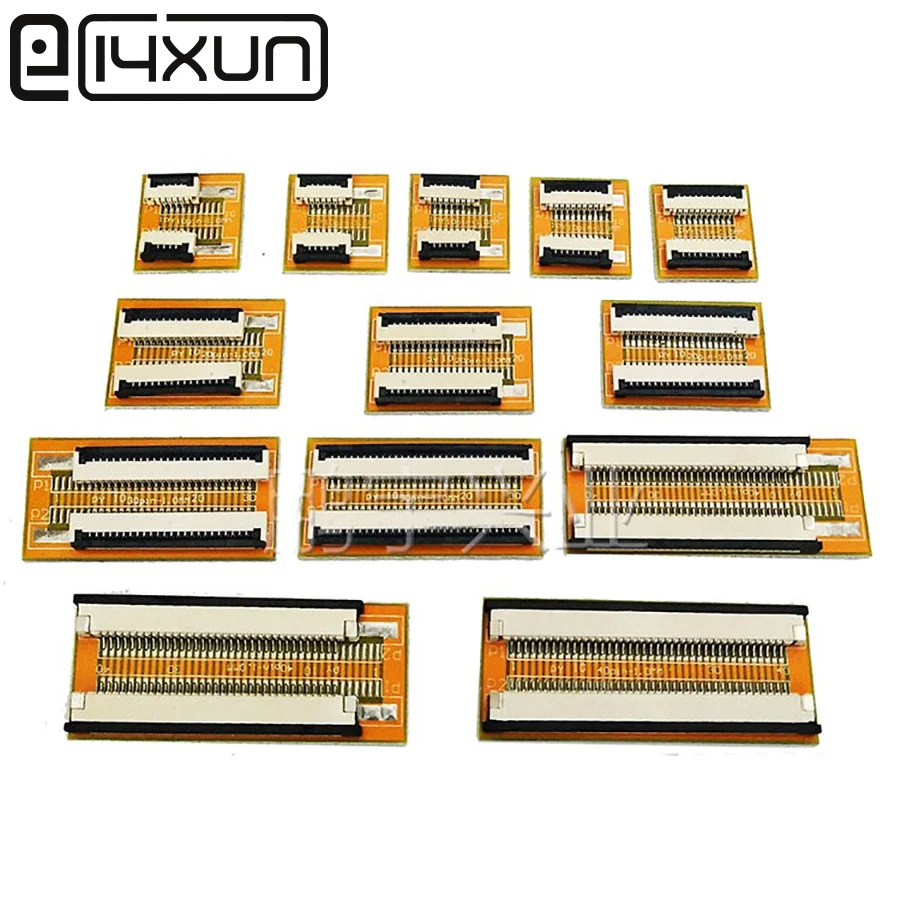 EClyxun 1 шт. Гибкий плоский кабель FFC FPC расширение PCB шаг 0 мм 4 5 6 8 10 15 16 20 24 30 32