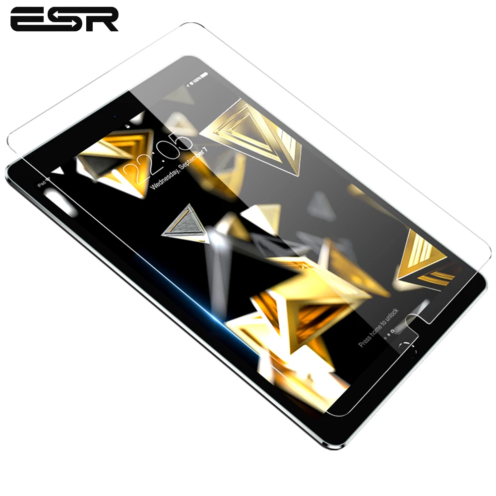

2pcs/lot ESR Tempered Glass for iPad Mini 5/iPad Mini 4 Screen Protector 9H Hardness HD Clear Glass Film for iPad Mini 5 2019