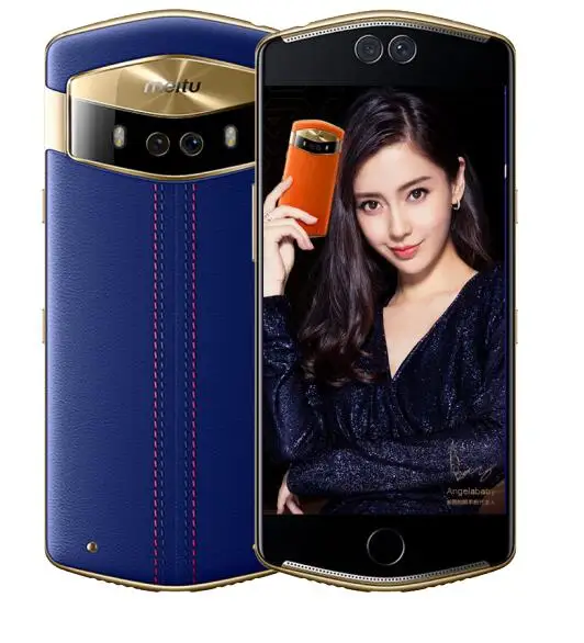 Оригинальный мобильный телефон Meitu V6 6 Гб RAM 128 ГБ ROM Deca Core 5 дюймов Двойная
