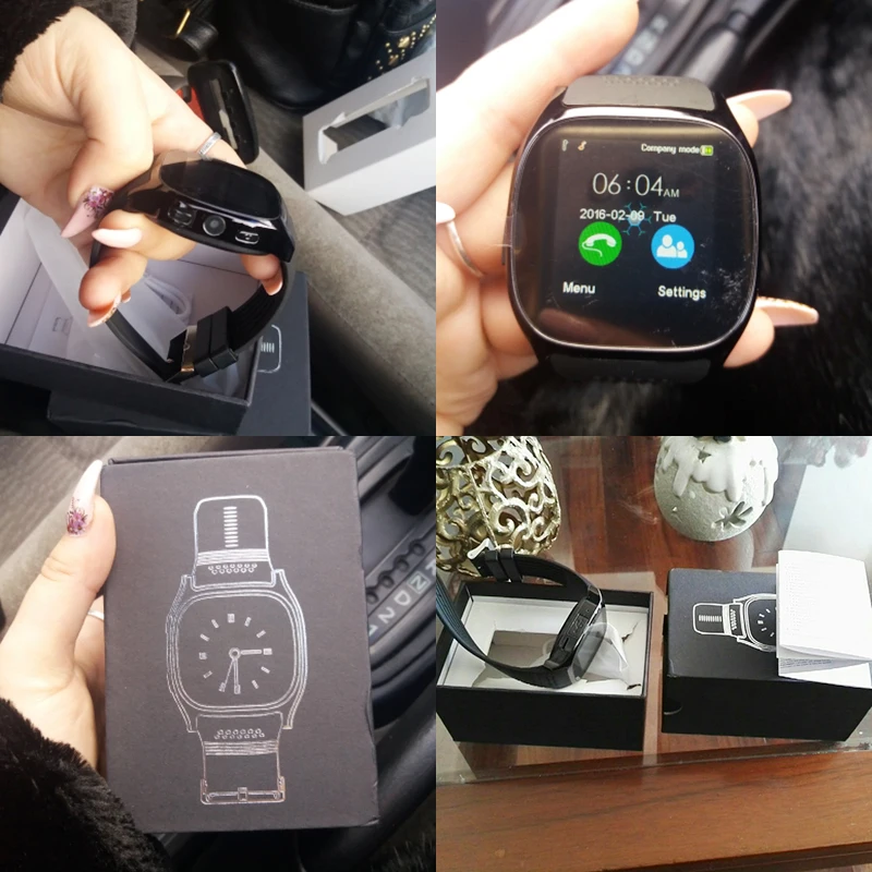 Bluetooth T8 Smart Watch With Camera Bluetooth WristWatch For IOS Android Men Momen Smartwatch VS X6 U8 A1 Q18 DZ09 GT08 GV18 (16)
