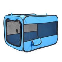 S M L 600D Oxford Carro Acessórios de Viagem do animal de Estimação Para Cães Gatos Portadores Portátil Dobrável Pet Gaiola Canil Tenda Com tapete Ao Ar Livre