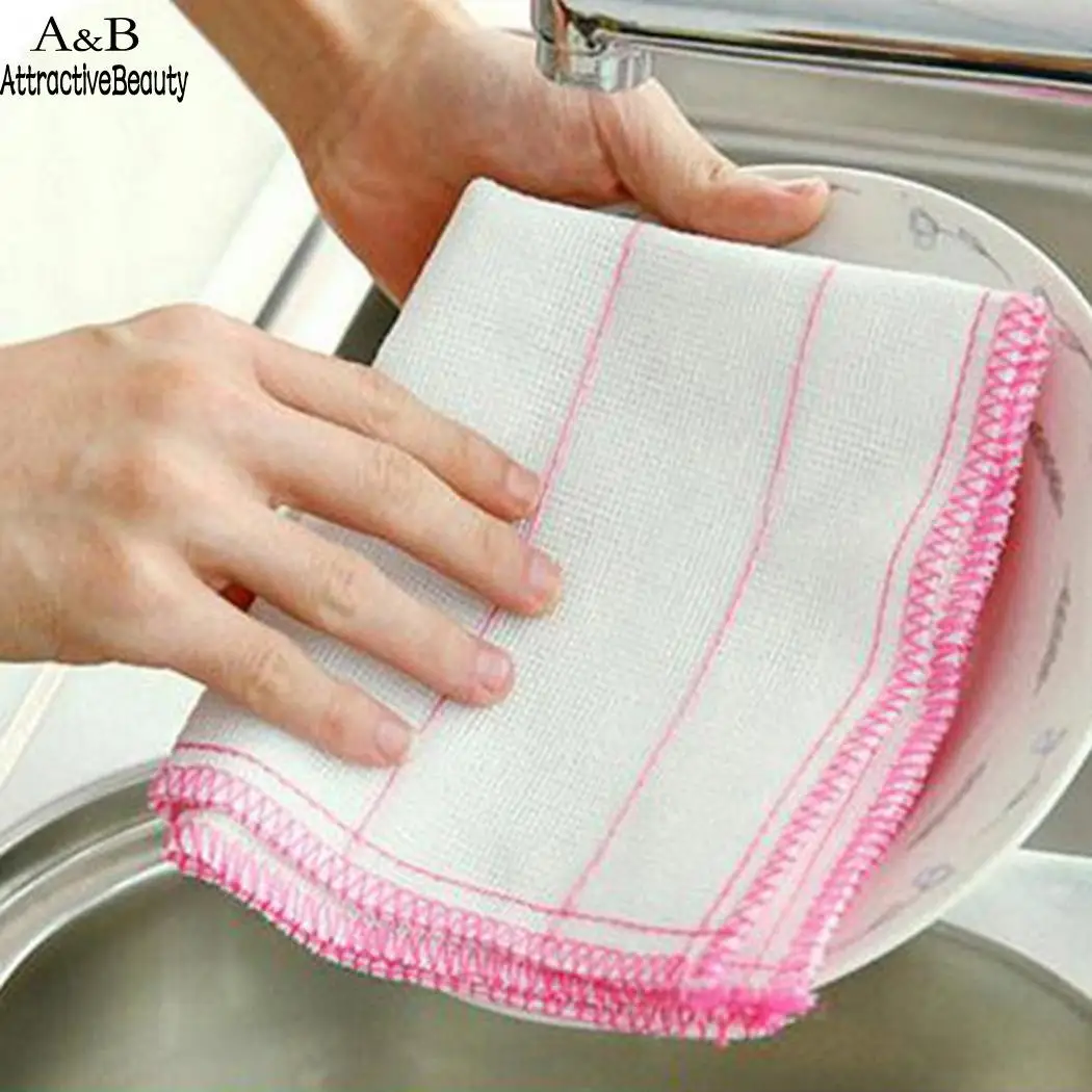 cloth-microfiber-striped-wash-cleaning-multi-purpose-towel-kitchen
