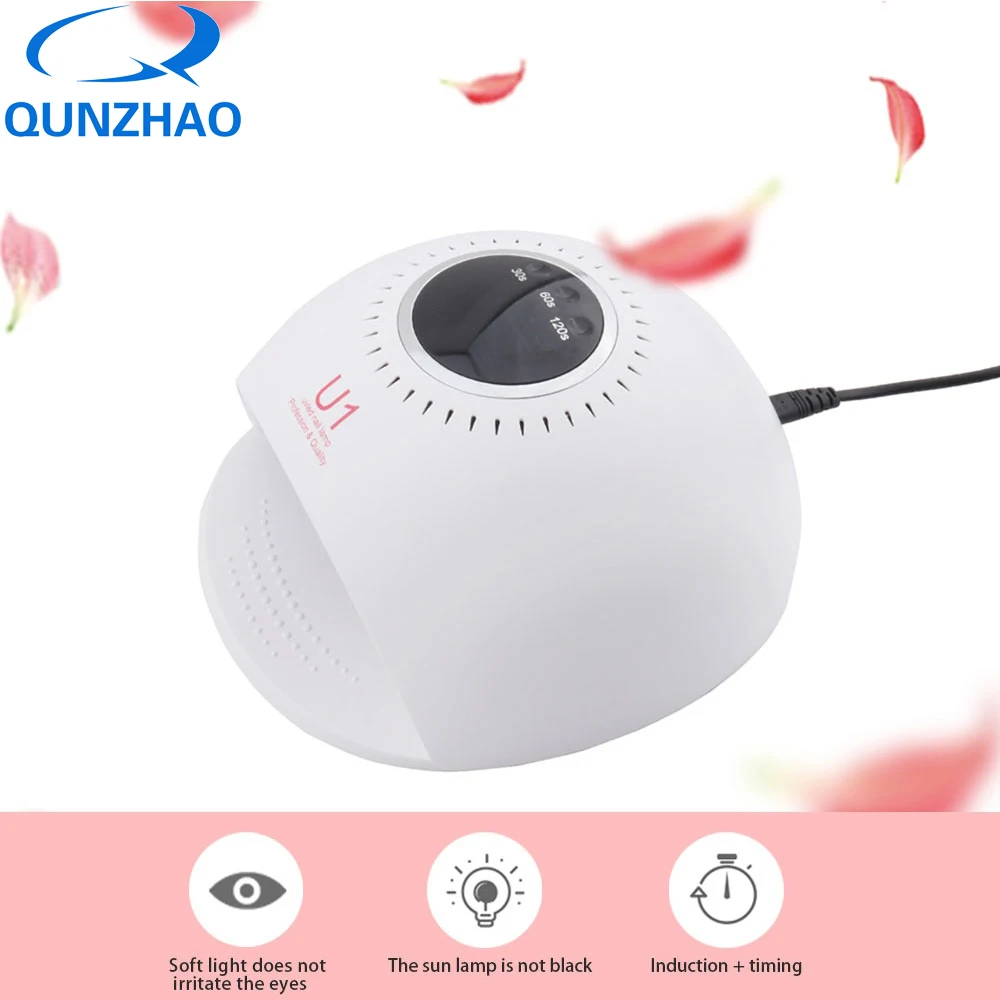 

U1 84W Nail Dryer UV LED Lamp LCD Display 40+2LEDs Curing Gel Polish Nail Manicure Tool Lamp For Gel Varnish Manicure
