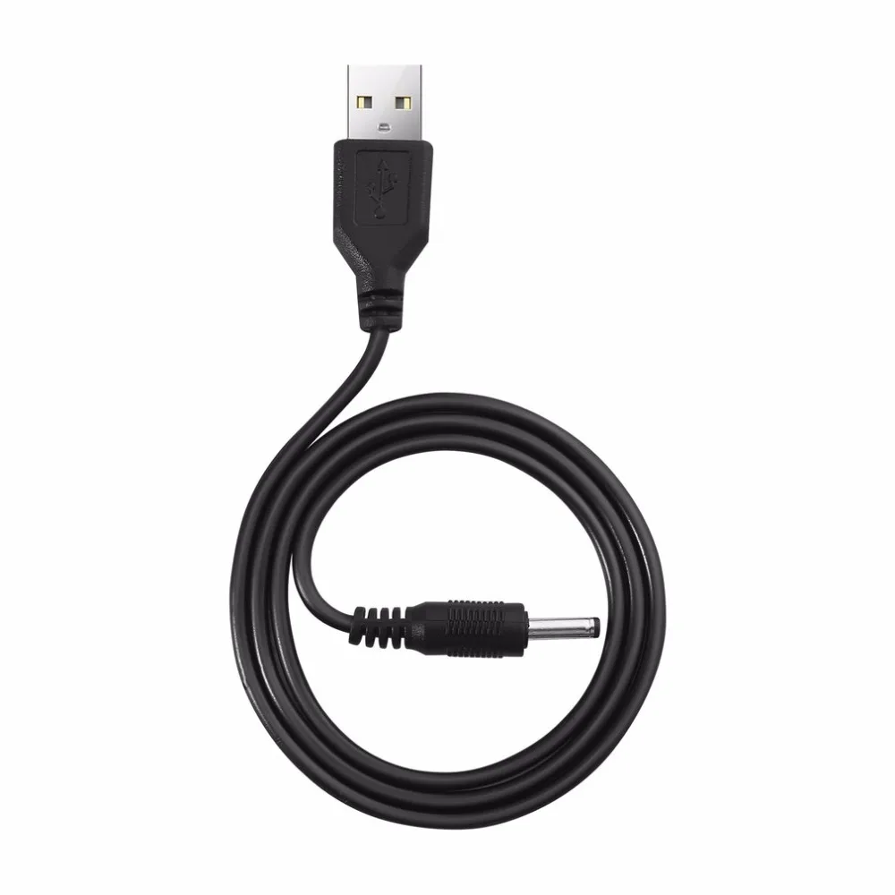 

80cm USB 2 0 Type Male 3 5mm DC Power Plug Barrel Connector 5V Cable Black Wholesale