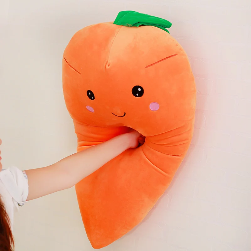 Creative Simulation Carrot Plush Toy 1pc
