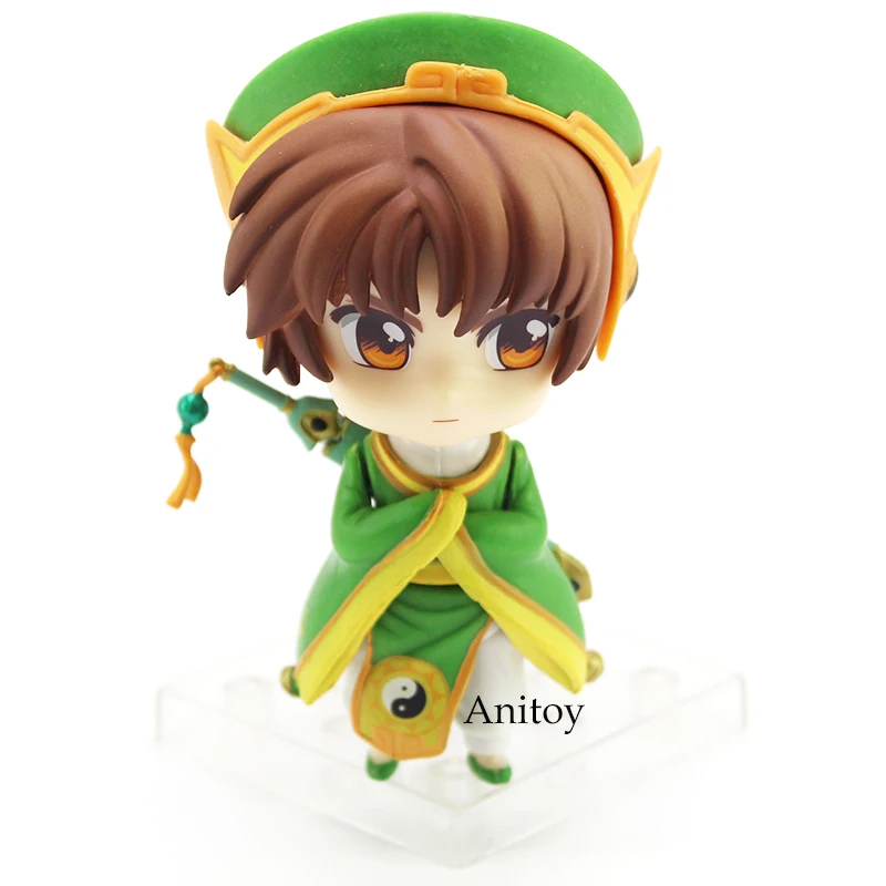 Аниме мультфильм карточка Captor Sakura Li Syaoran Nendoroids кукла 763 ПВХ фигурка Коллекционная модель игрушки 10 см