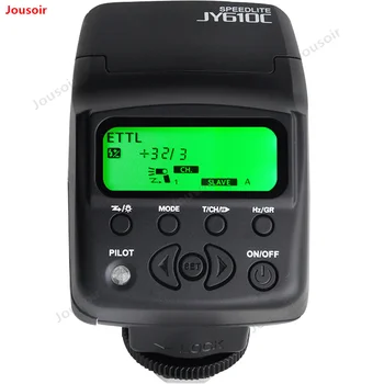 

JY610C SLR 6d 60D 5D2/3 machine top outside Pat Mini Flash TTL camera lamp External CD50 T03