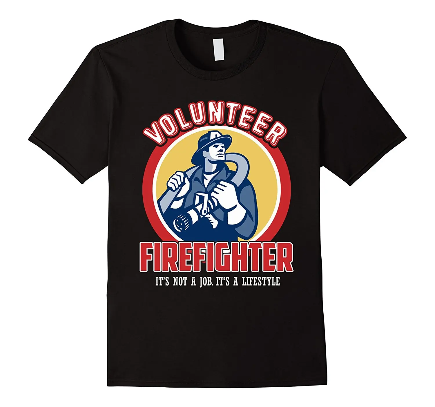 Volunteer Firefighter Lifestyle T shirtin TShirts from Men's Clothing