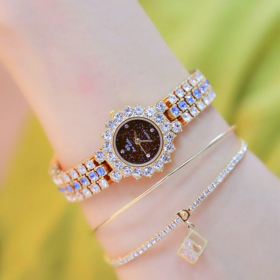Лидер продаж, женские брендовые роскошные часы с бриллиантами, браслет с зеленым камнем, женские роскошные часы с кристаллами, стильный браслет, стразы, очаровательный браслет