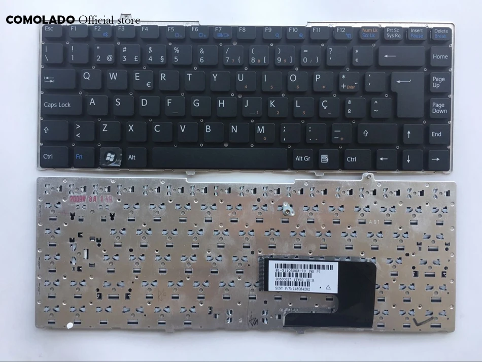PO Portugal Keyboard for Sony Vaio VGN-FW VGN FW Series black Laptop keyboard PO Layout