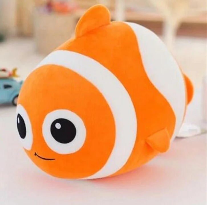 20CM Cute Dolphin Seals Walruses Killer Whales Whale Sharks Plush Toys Ocean Alliance Children Doll Dolls Foam Particles toys