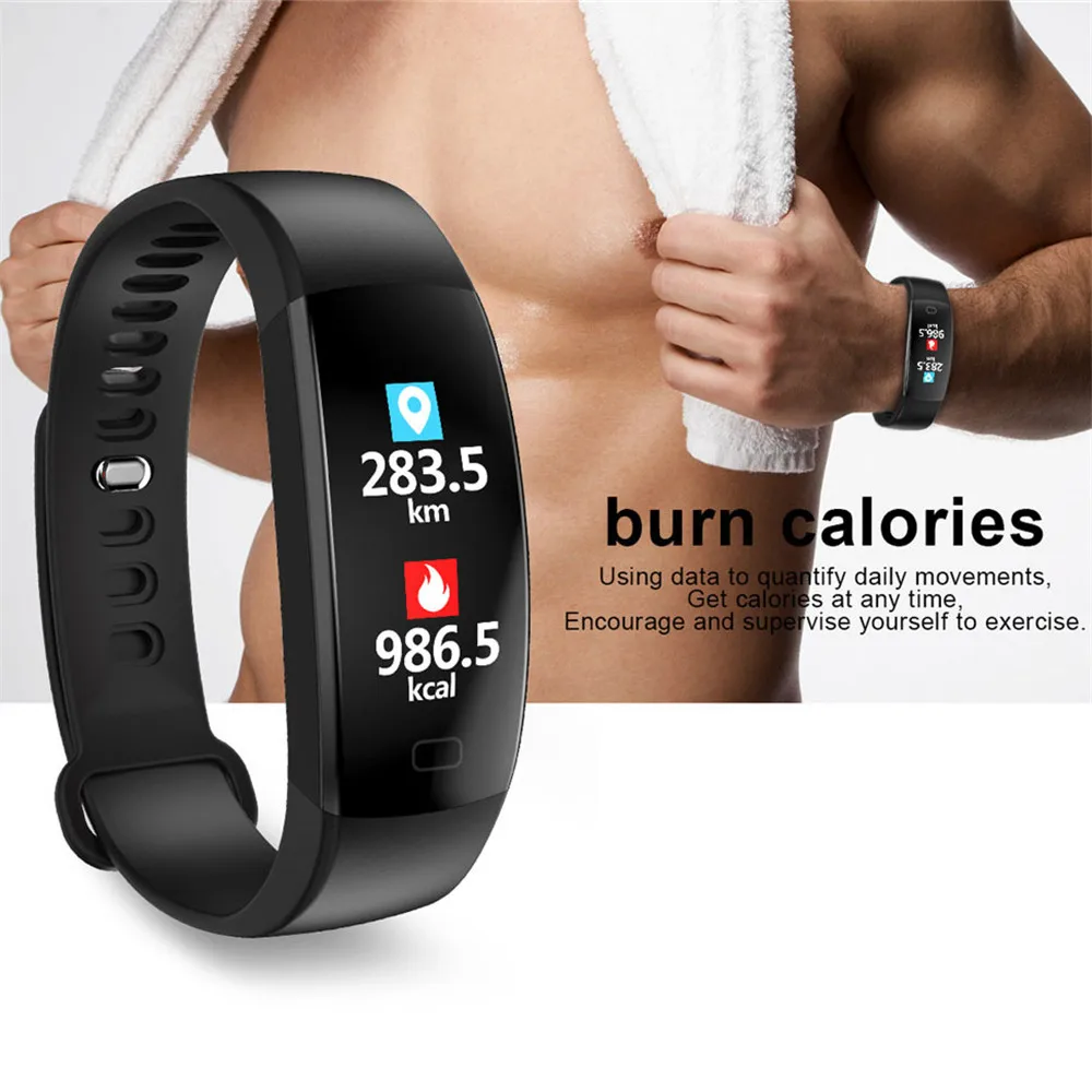 LEMFO Fotness tracker wristband heart rate monitor braclet smart band