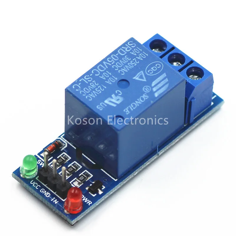 1 канал 5 В релейный модуль высокого уровня для SCM бытовой техники управления для Arduino
