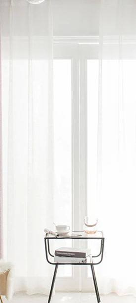 Abbiemao простые современные цветочные стиль сборочные шторы высокой тени печать занавес для гостиной спальни кабинет поплавок окно - Цвет: Tulle