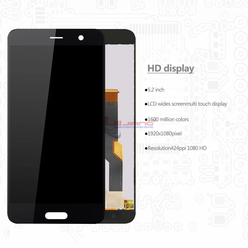 Оригинальный ЖК дисплей 5 2 дюйма для HTC U Play с сенсорным экраном дигитайзер экран
