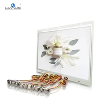 21," определение пользователя 12 шт Металл нет светодиодная Кнопка открытая рамка 3,5 мм аудио выход HD цифровая вывеска