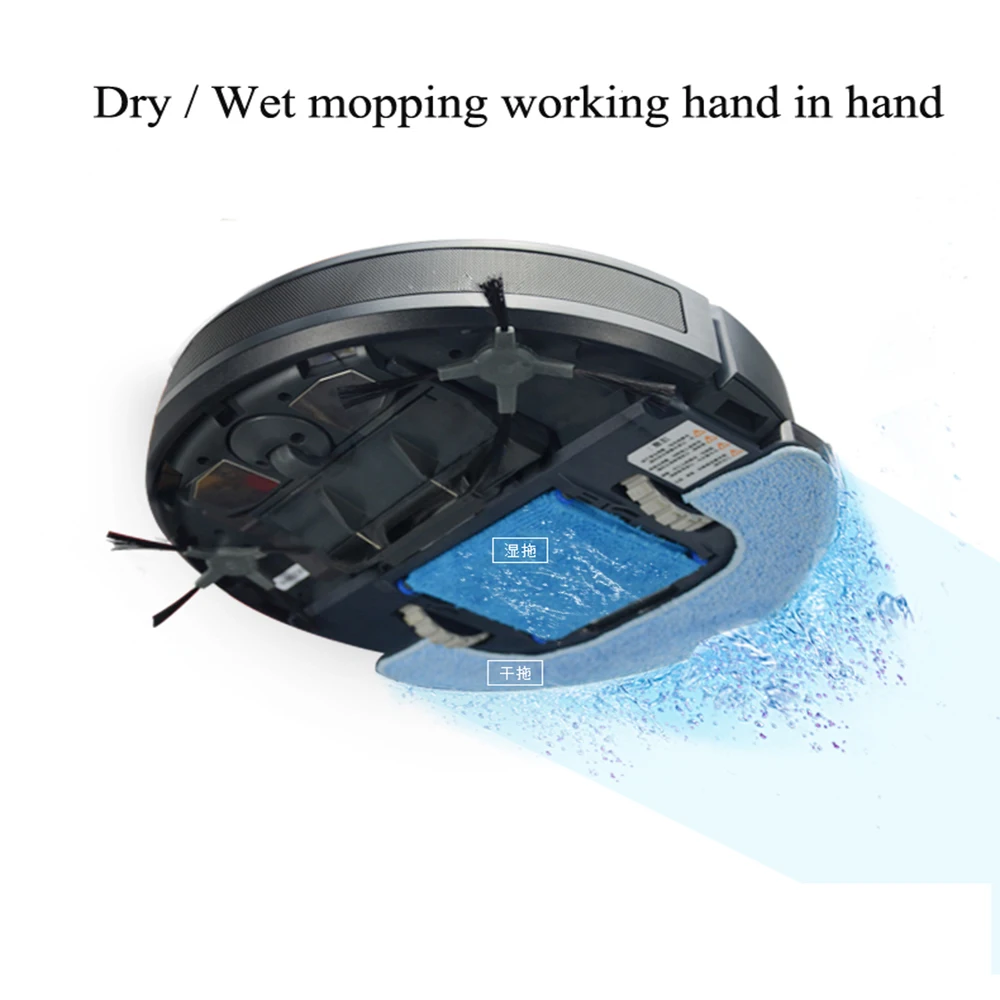 Бренд CleanMate QQ6 приложение WI FI робот пылесос Пол Пылесос Auto Cleaner время высокой