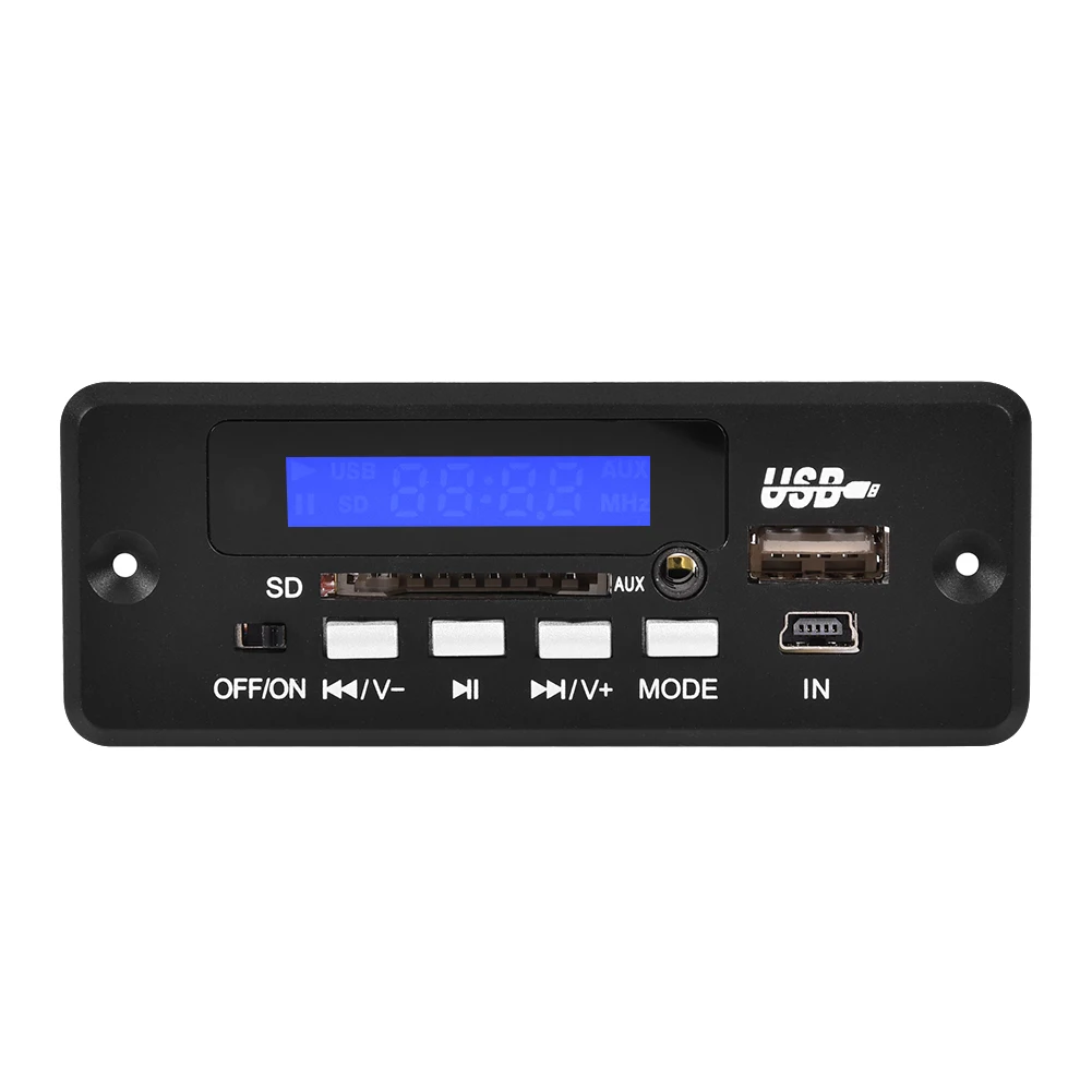 MP3 декодер плата аудио беспроводной BT модуль Декодер платы USB SD FM громкой связи с