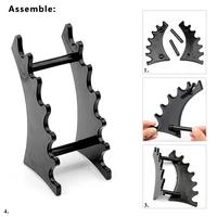 1 Set Nail Art Brush Holder Nails Salon Brushes Pen Rack Accessory Carving Carrier Storage Manicure Tool Acrylic Holder Stand 2