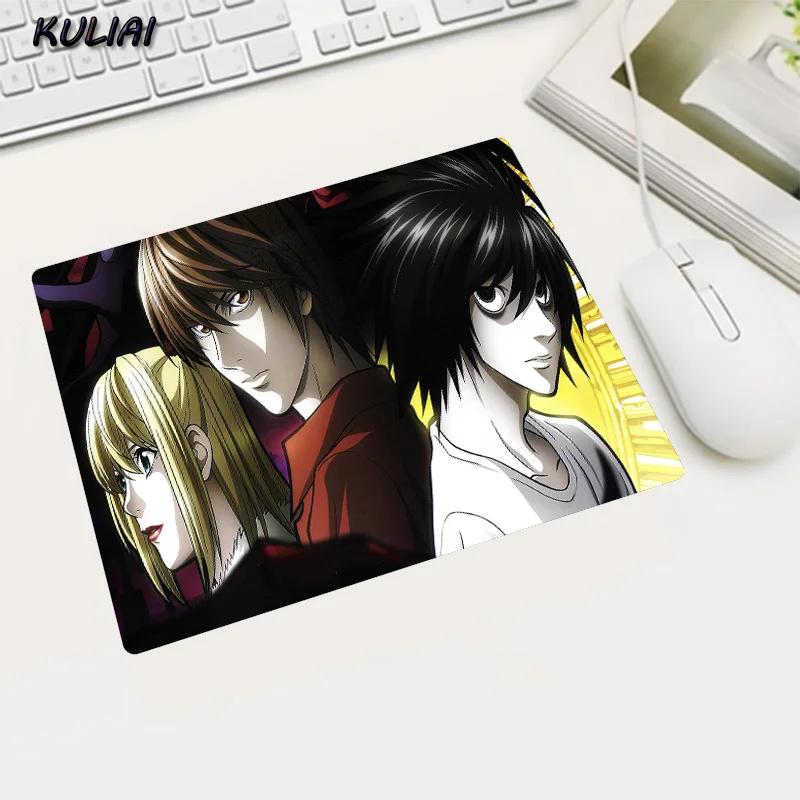 KULIAI DIY New Custom 2018 Death Note Game Laser Mouse Pad Anti-Slip Mousepad Rubber Mat for Optical Mice Gaming Notebook PC Pad KULIAI DIY New Custom 2018 Death Note Game Laser Mouse Pad Anti-Slip Mousepad Rubber Mat for Optical Mice Gaming Notebook PC Pad