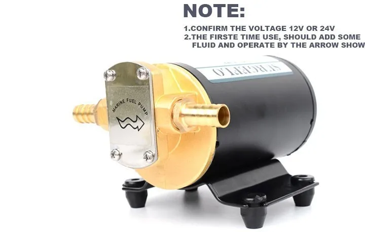 FP-12 dc 12 V/24 V насос перекачки топлива горизонтальный всего медного материала шестеренный насос мембранный насос