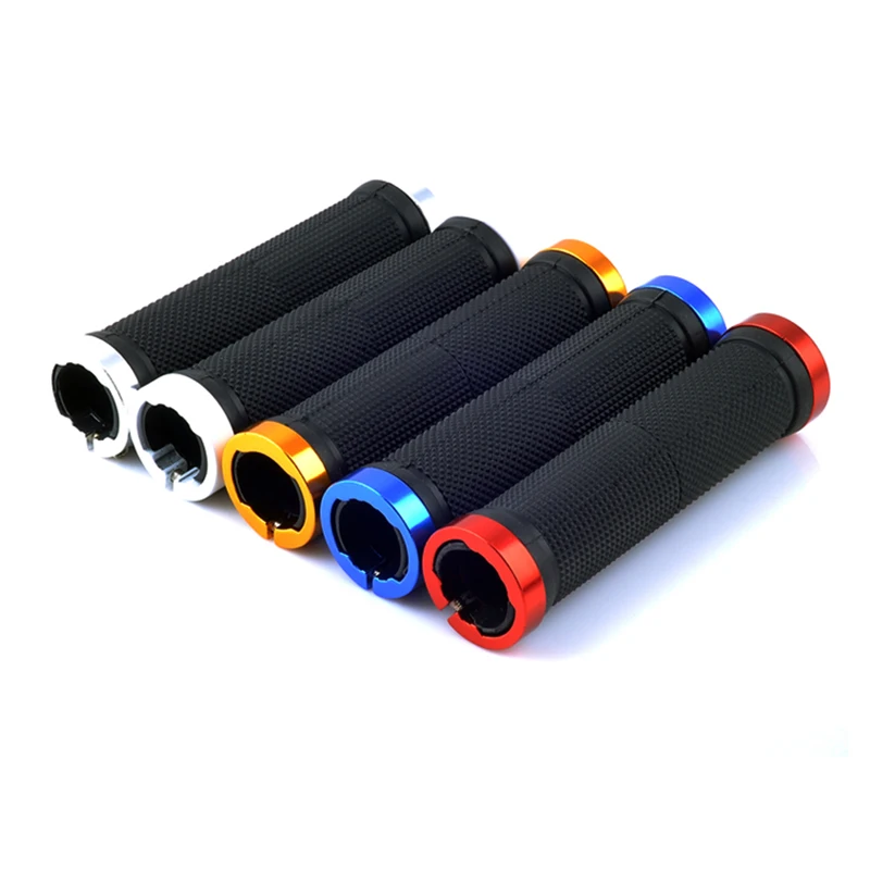 Rubber Cycling Bike Bicycle Handlebar Grips | Mountain Bike Handlebar ...