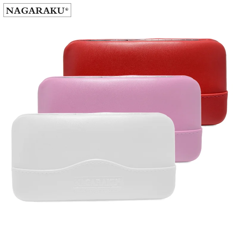 

New professional 3PCS multiple color storage for eyelash extension tweezers eyelash extension bag and case tools for tweezers
