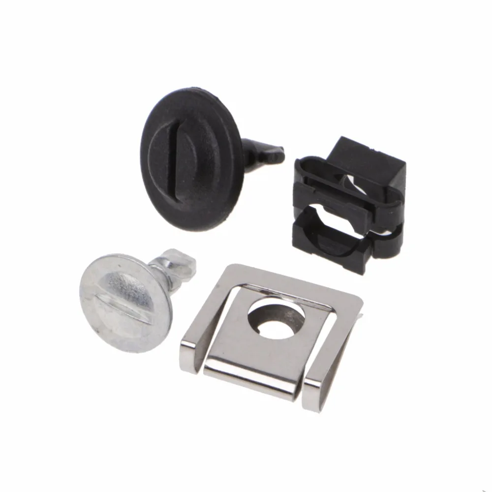 Kit Da 40 Pezzi Di Clip A Vite E Dadi, Dadi Di Fissaggio Per Parafanghi Auto Kit Di Supporto Passaruota Tipo U Per Pannello Porta Interno Auto 89617308