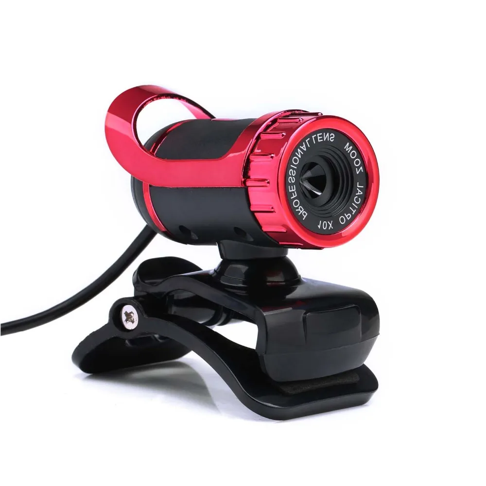 

HXSJ S30 360 Degree USB HD Web Camera with Microphone For Computer Webcam For Windows 2000 XP Win7 Win8 Video Notebook Laptop