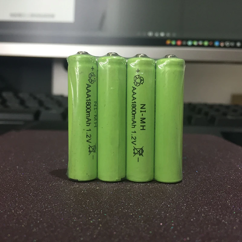 3 шт много Ni-MH 1800mAh AAA батареи 1,2 V AAA перезаряжаемые батареи Ni-MH батареи для фонарика камеры, игрушки и т. Д