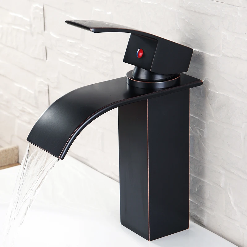 FLG سطح جبل الشلال صنبور الحمام الغرور سفينة ORB المصارف خلاط صنبور الباردة والساخنة مياه الحنفية