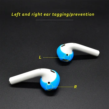

Dustproof Cover For AirPods Bluetooth Earphone No-pain Soft Silicone Replacement Protector Ear pads For Headphone