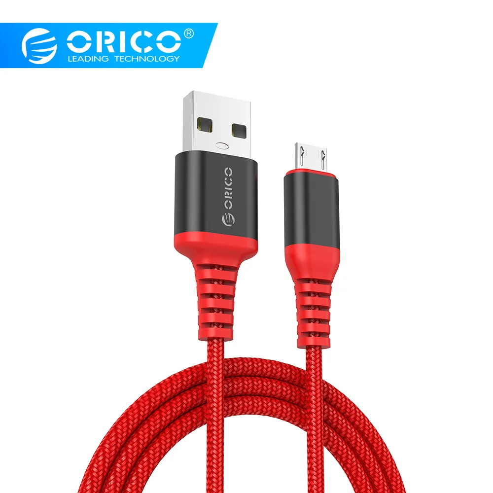 

ORICO Micro USB Cable 2.4A Fast Charging Adapter USB Data Cable Charge for Samsung Huawei Xiaomi Tablet