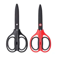 KOKUYO ножницы для бумаги Скрапбукинг ножницы безопасные антипригарные Фтор покрытие школьные офисные канцелярские принадлежности