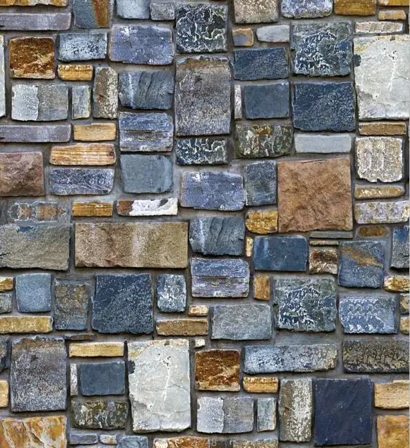 Античный камень самоклеющиеся обои водонепроницаемый камень обои s кирпичная стена бумага Декоративные наклейки на стену 45*100 см - Цвет: SA-1012