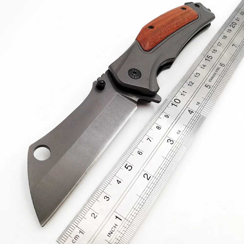 

JSSQ DA107 Folding Knife Tactical Pocket Camping Fruit Knives Hunting Outdoor Combat Knife Survival Utility Multi EDC Tools OEM