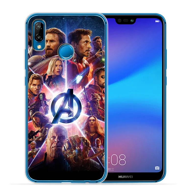 Роскошный Джокер Marvel Мстители Дэдпул для huawei mate 9 10 20 P8 P9 P10 P20 P30 P Smart Lite Plus Pro Чехол Coque Etui