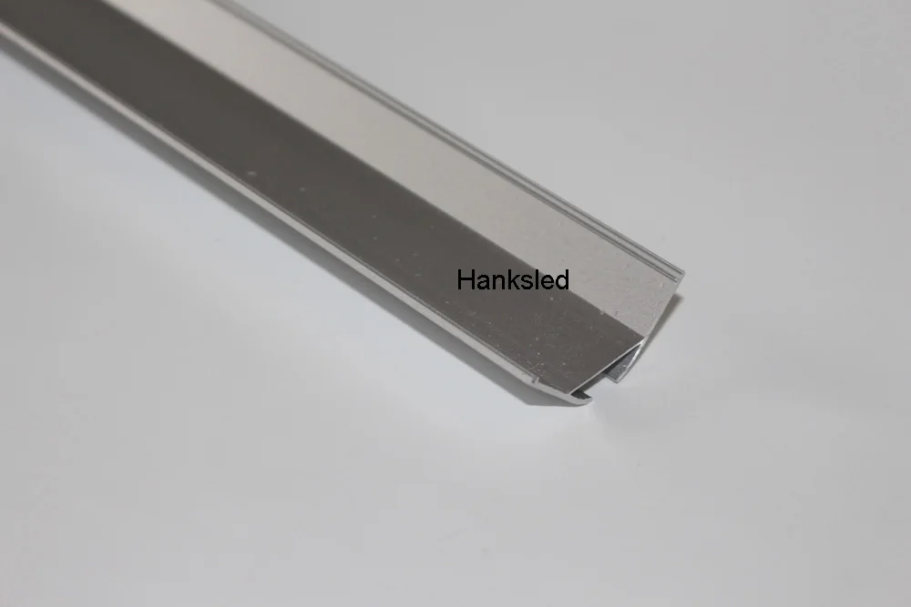 HKS LED профиль 1 м анодированного алюминиевого профиля для Свет Бар Полки угол света 20 м/лот