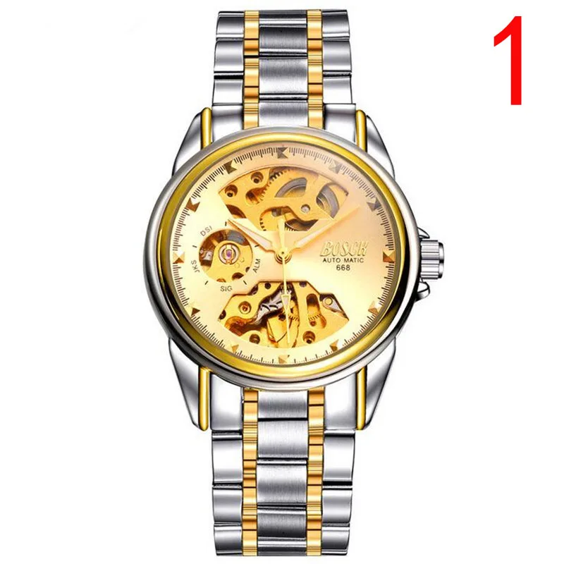 

The top luxury business watch highlights the aristocratic and successful men's temperament, strap changeable steel belt and belt