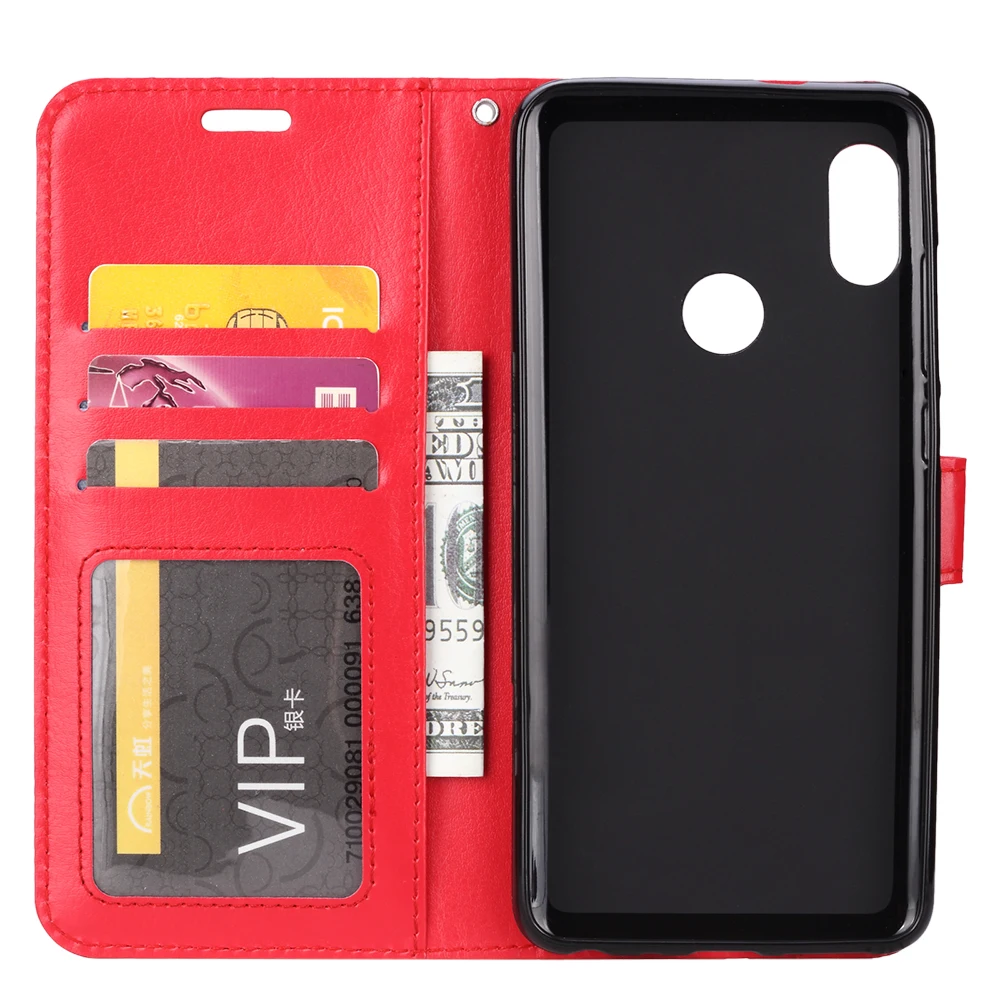 Роскошный Флип кожаный чехол для телефона Xiaomi 8 Redmi Note 5 6 Pro F1 6x A2 крышка смартфона