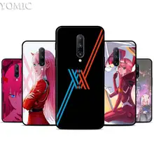 Anime Darling in the FranXX Silicone Case for Oneplus 7 7Pro 5T 6 6T Black Soft Case for Oneplus 7 7 Pro TPU Phone Cover
