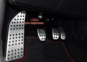 

Sport Fuel Brake Foot Rest MT Pedals Plate For Peugeot 307 308 408
