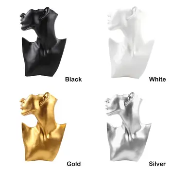 

New Fashion Creative Earrings Necklace Figurine Display Stand Jewelry Showcase Rack Pendant Exhibition Shop Counter