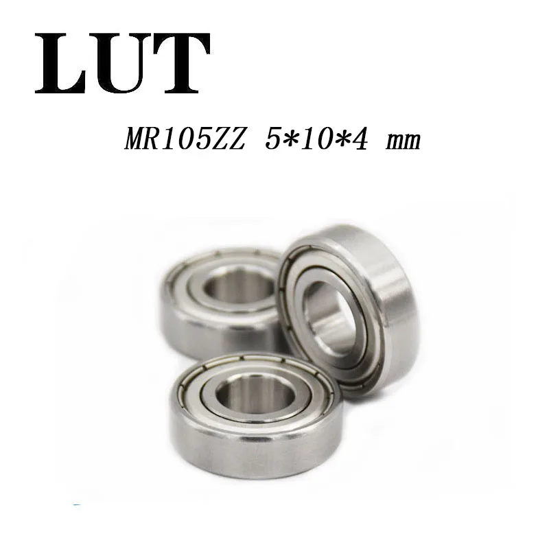 MR105ZZ 50 PCS 5x10x4 mm Metal Shielded Ball Bearing Bearings MR105z 5*10*4 MR105ZZ 50 PCS 5x10x4 mm Metal Shielded Ball Bearing Bearings MR105z 5*10*4