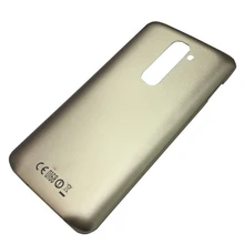 Original New Black White Rear Back Lid Door Battery Cover Housing With NFC Antenna For LG G2 D802 Free Spipping