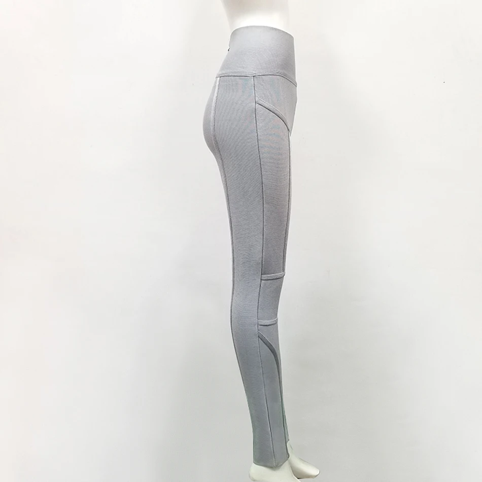 Womens-Solid-Mid-Waist-Stretch-Pencil-Pants-Gray-Striped-Casual-Gym-Wear-High-Quality-Trousers-Elegant (1)