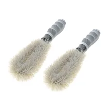 Портативный Очищающие щётки колеса автомобиля концентратор шины стиральная Кисточки 2 шт. автомобильный пылесос Инструменты домашней автомойки Кисточки поставщик g1dmqp08666