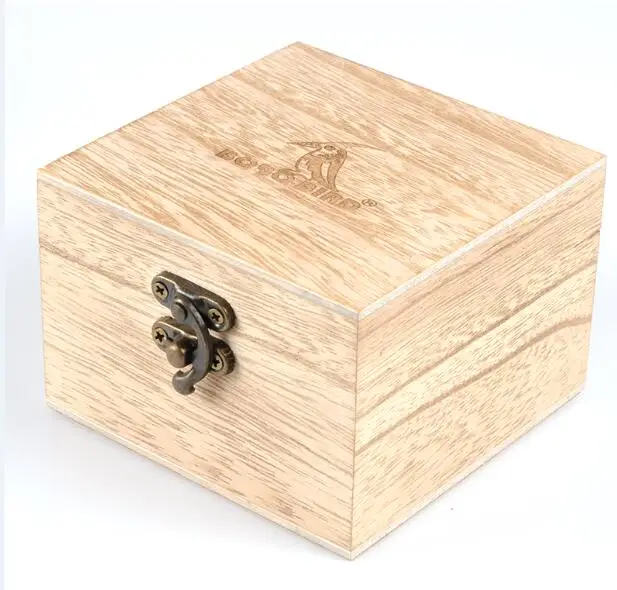 Бобо птица пустая бамбуковая деревянная коробка для часов/ювелирные изделия подарочные коробки - Цвет: Case 07