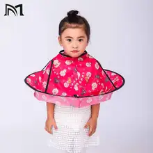 Парикмахерская обертка s для детей 1x2" x47", детская водостойкая накидка для парикмахерской, стильный салон, полиэфирная обертка, одежда с героями мультфильмов D4